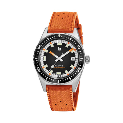 Montre LIP : Nautic 3 Automatique Sapeurs-Pompiers Scaphandrier 670098