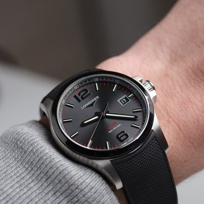 LONGINES WATCH: CONQUEST VHP QUARTZ L3.719.4.56.9