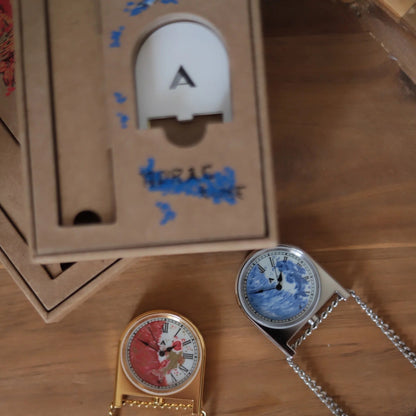 Montre AndoAndoAndo : Pendant Clock Koï 鯉 x NoracTime