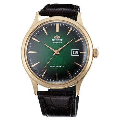 ORIENT : BAMBINO V4 VERT & OR 42 MM AC08002F