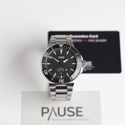 Montre Oris : Aquis Date Matte Black 01 733 7730 4124 07 8 24 05EB