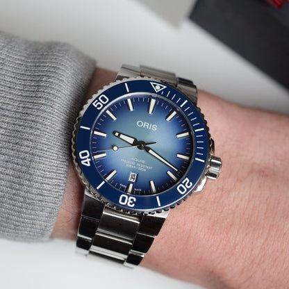 MONTRE ORIS : AQUIS LAKE BAIKAL ÉDITION LIMITÉE 01 733 7730 4175-SET