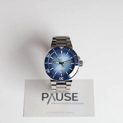 MONTRE ORIS : AQUIS LAKE BAIKAL ÉDITION LIMITÉE 01 733 7730 4175-SET
