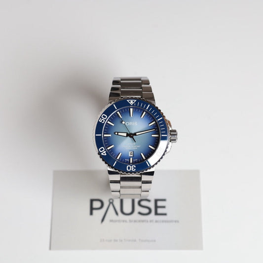 MONTRE ORIS : AQUIS LAKE BAIKAL ÉDITION LIMITÉE 01 733 7730 4175-SET