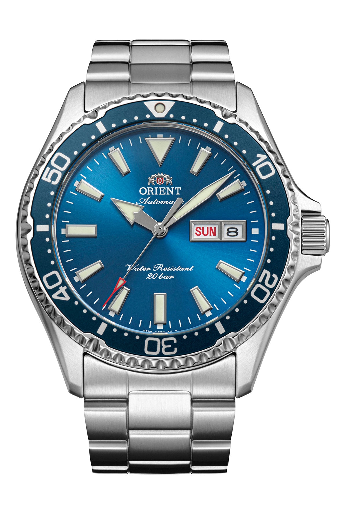 Montre Orient : Mako 42 Bleu RA-AA0824L