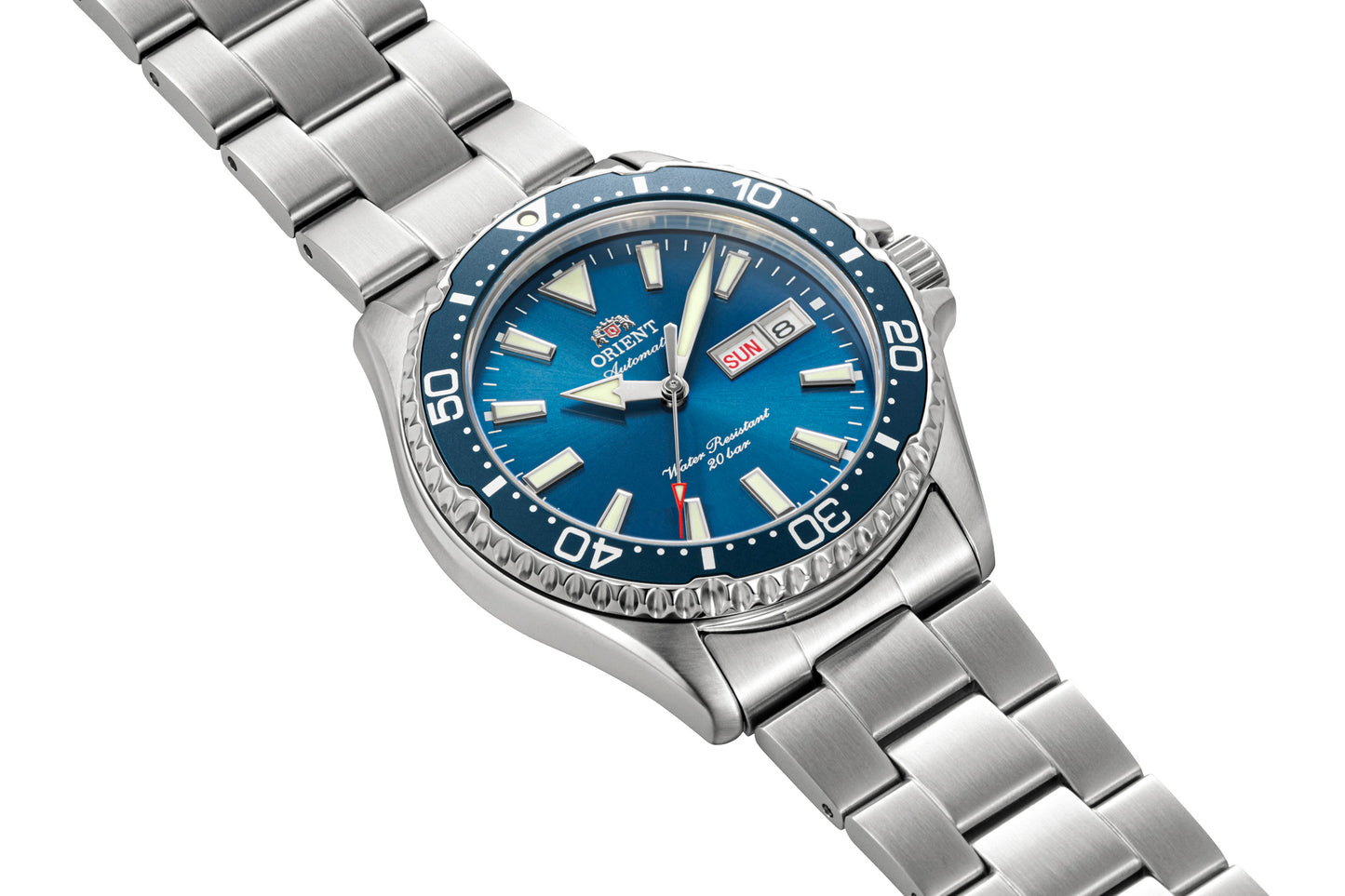 Montre Orient : Mako 42 Bleu RA-AA0824L