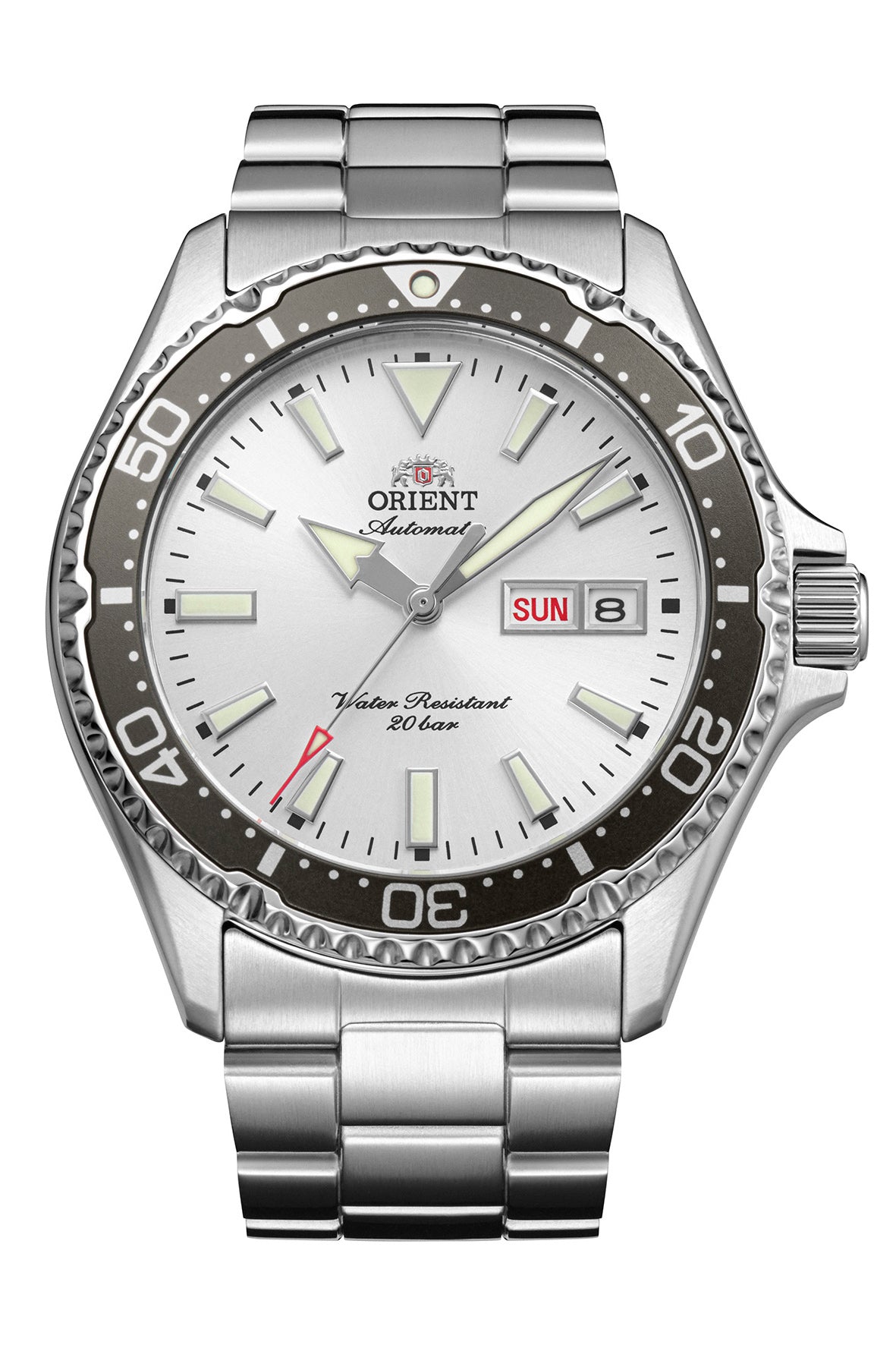 Montre Orient : Mako 42 Blanc RA-AA0825S