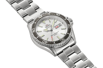 Montre Orient : Mako 42 Blanc RA-AA0825S