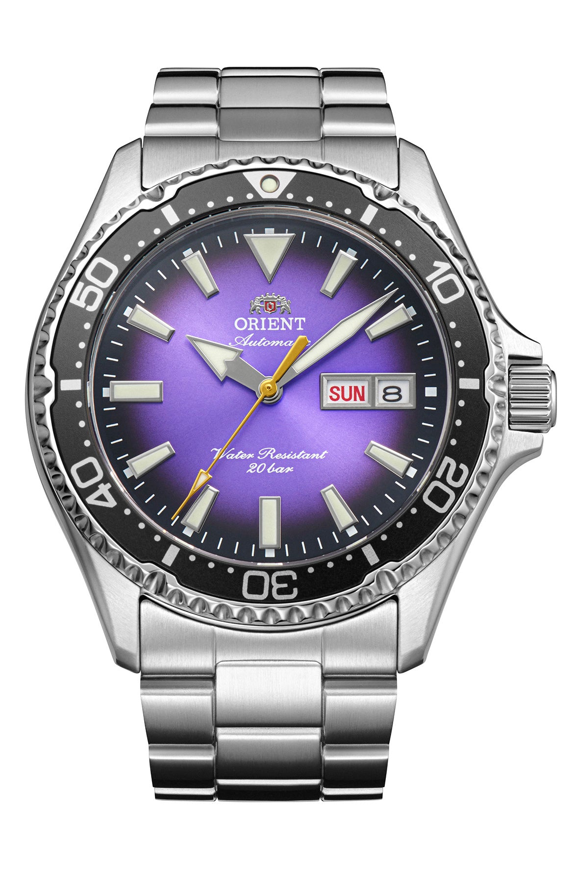 Montre Orient : Mako 42 Violet RA-AA0827V