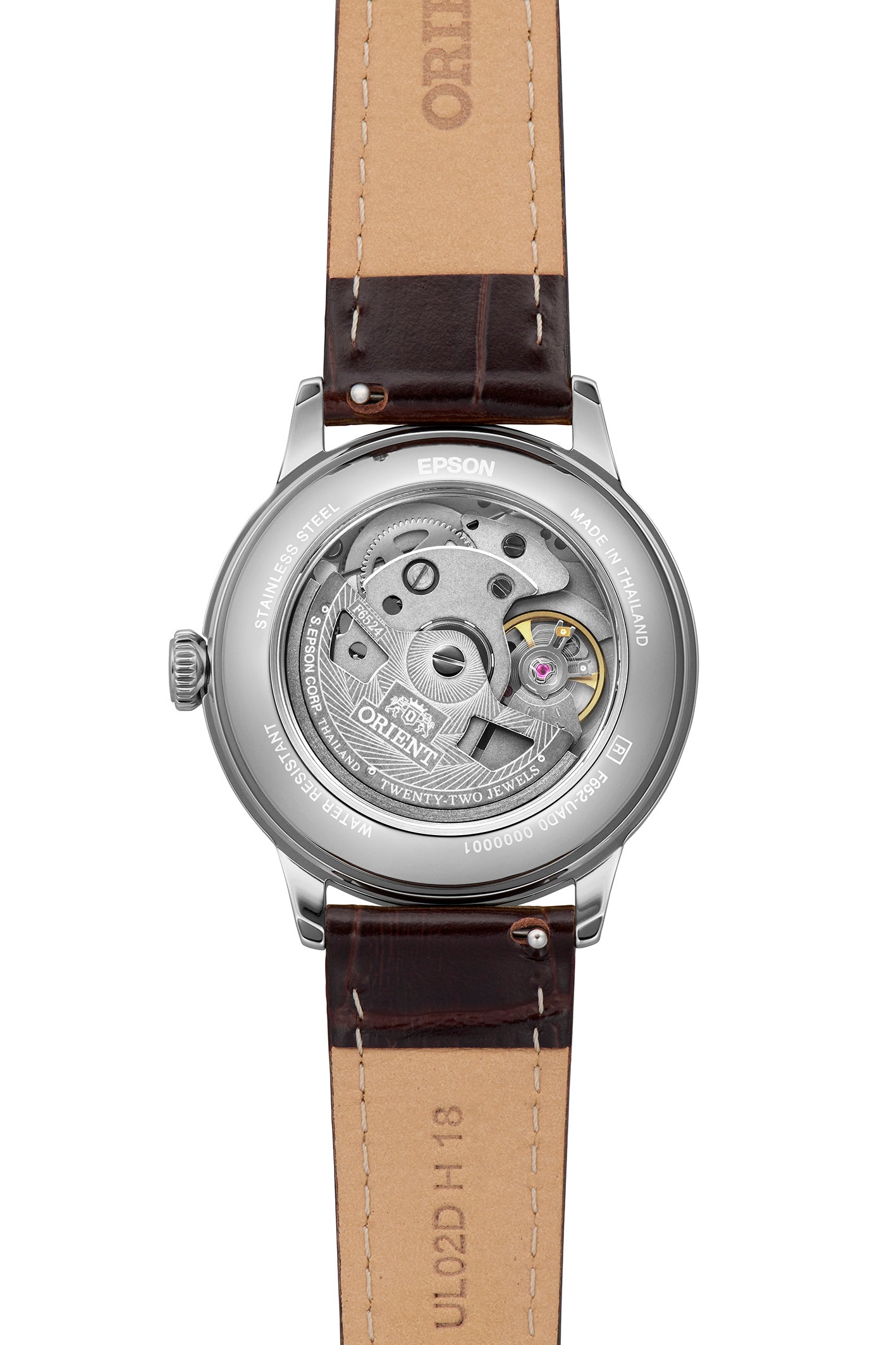 Montre Orient : Bambino 36mm Vert RA-BB0102E