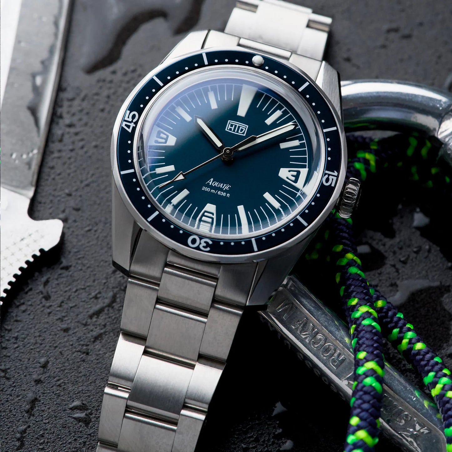 Montre Htd : Aquatìc Spaceboy Bleu