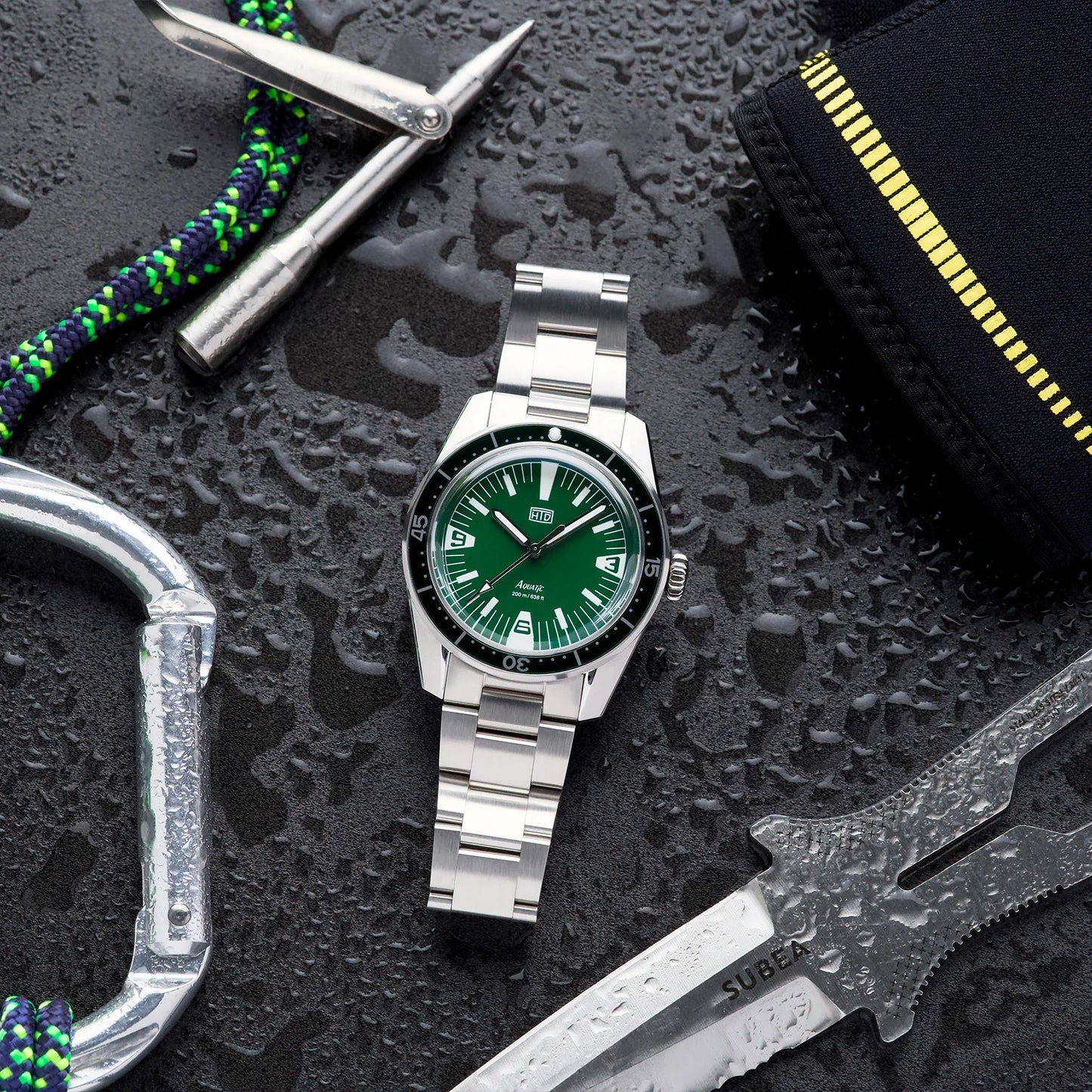 Montre Htd : Aquatìc Spaceboy Vert