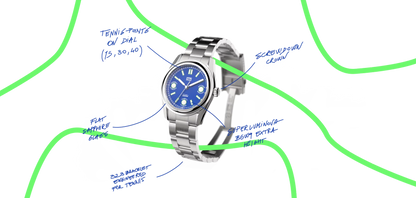 Montre HTD : Tennis Cemento