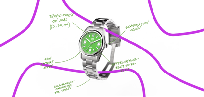 Montre HTD : Tennis Erba