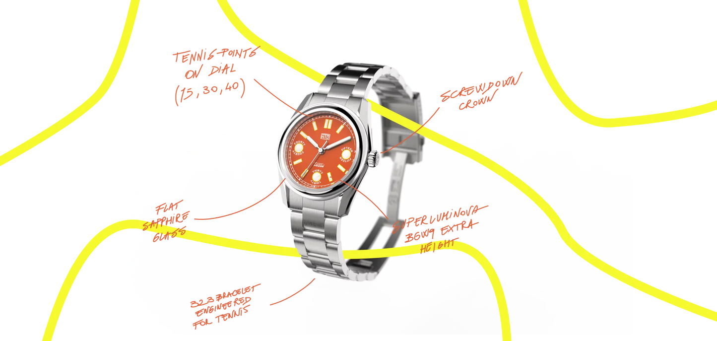 Montre HTD : Tennis Terra