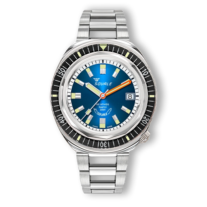 Squale 2001 Sunray Blue, vue de face