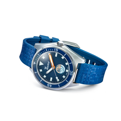 Squale Galeazzi Artiglio, bracelet caoutchouc bleu inclus