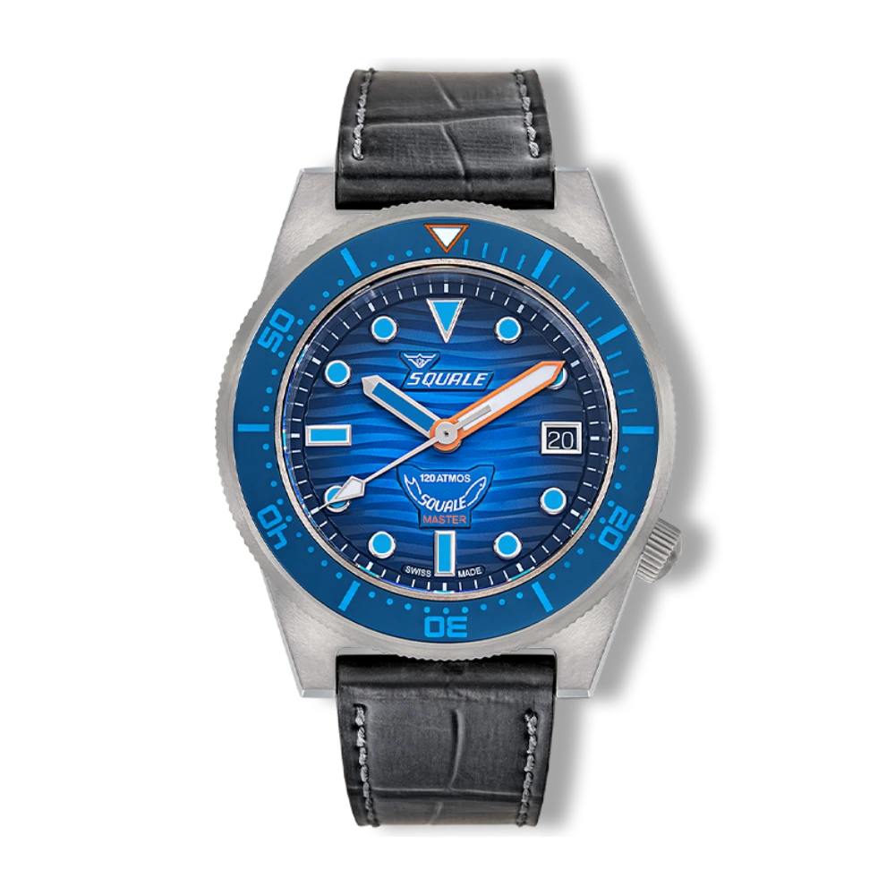Squale Master Grand Bleu, vue de face