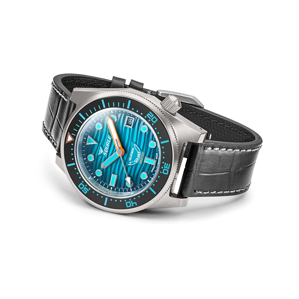 Squale Master Grand Vert, montre et bracelet