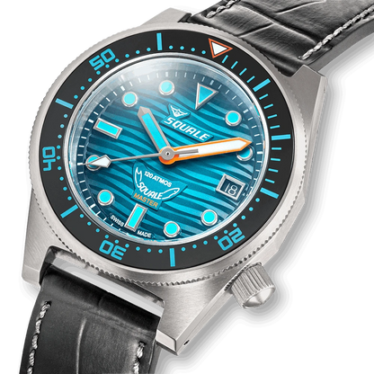 Squale Master Grand Vert, détail du cadran