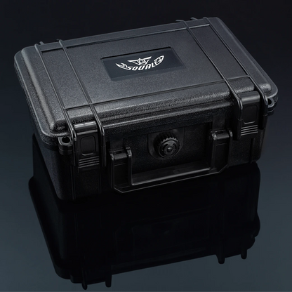 Squale Master Titanium 120 ATM noire, coffret