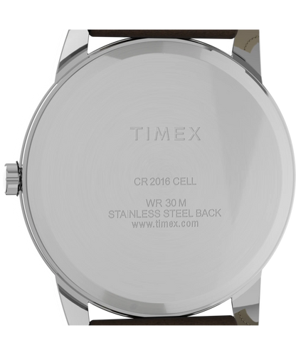 Timex T20041, vue du fond