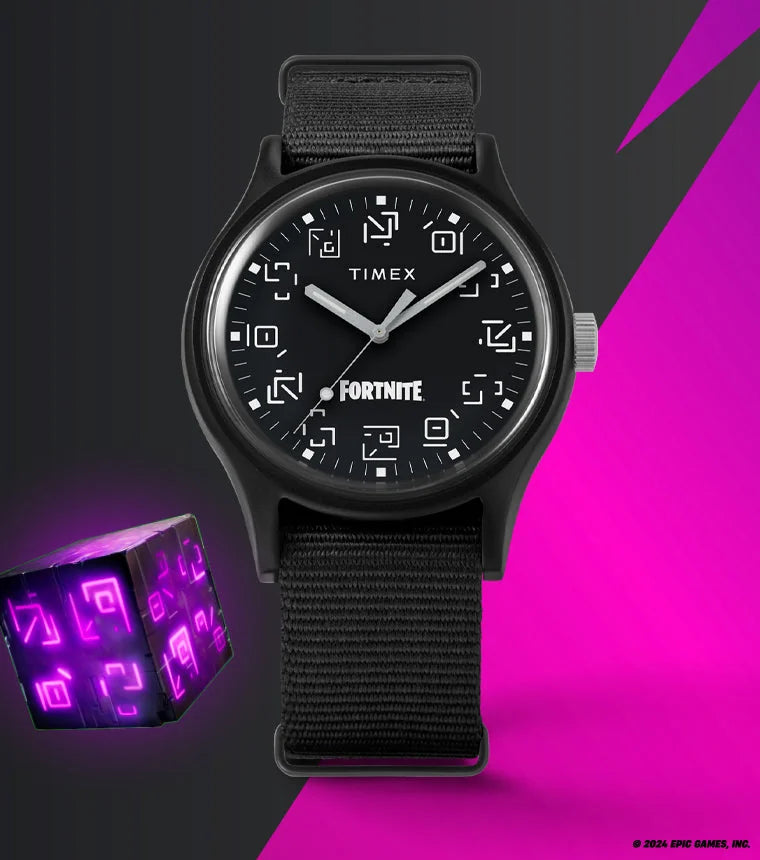Timex MK1 x Fortnite TW2W97000, présentation avec Kevin le Cube