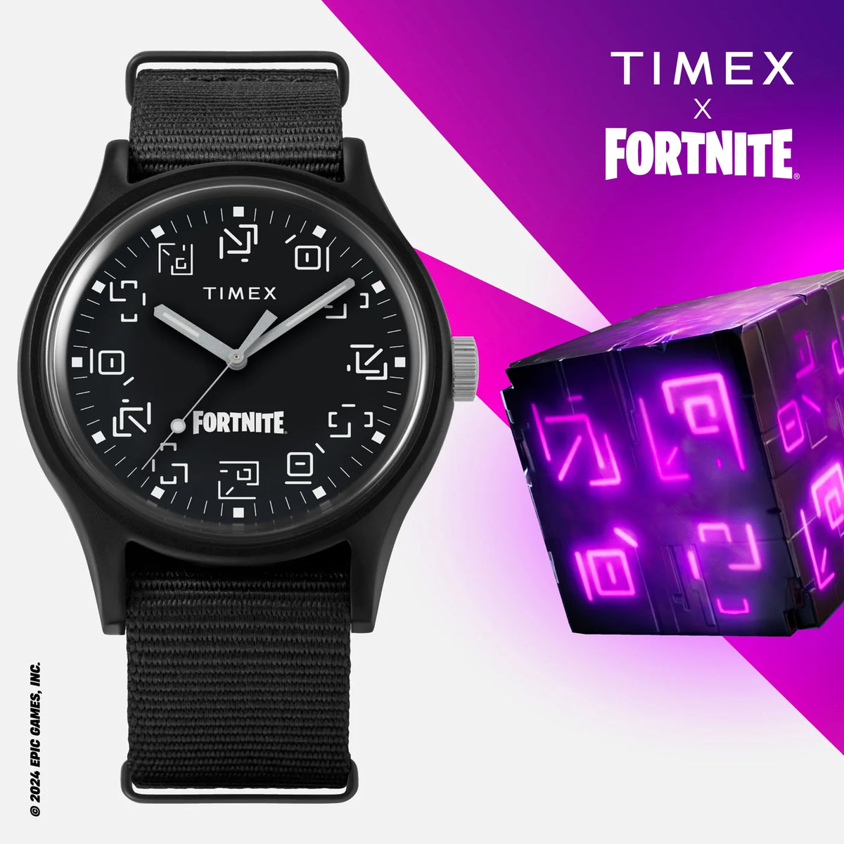 Timex MK1 x Fortnite TW2W97000, présentation Fortnite