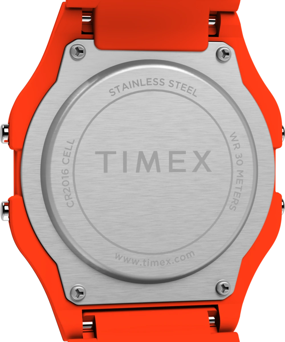 Timex TW2Y13300, vue du fond