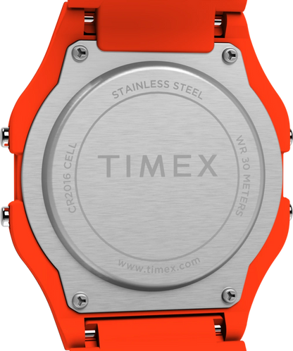 Timex TW2Y13300, vue du fond