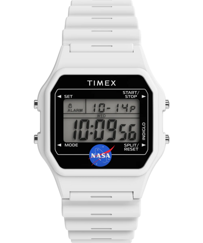 Timex : Main Street NASA Artemis Digital numérique 36 mm TW2Y13500, vue de face