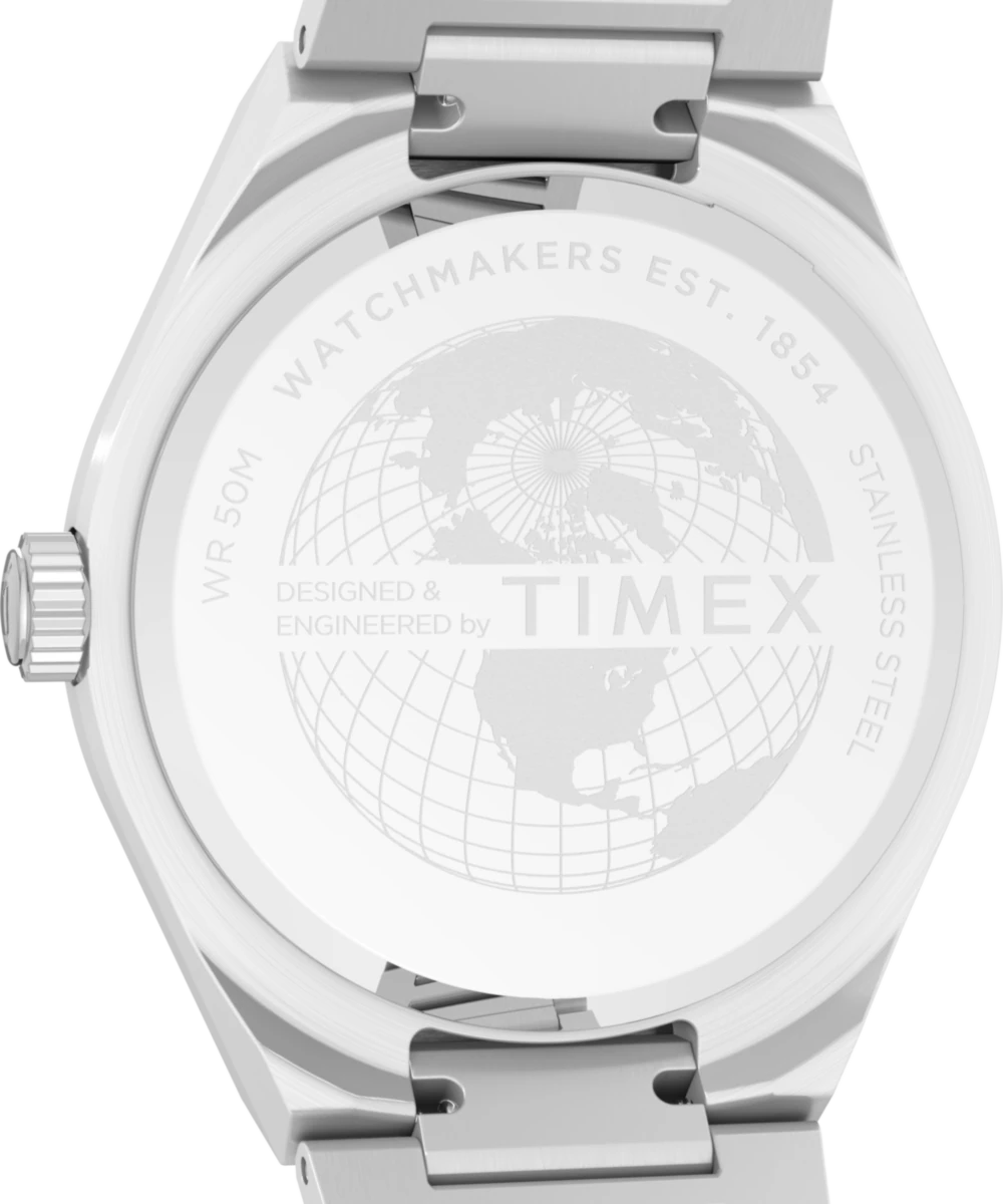 Timex TW2Y25000, vue du fond