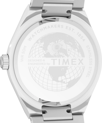 Timex TW2Y25000, vue du fond