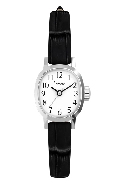 Timex : Cavatina Mini argenté blanc 17 mm TW2Y87800, vue de face