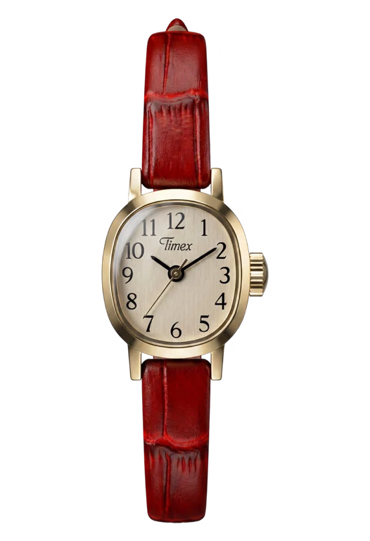 Timex : Cavatina Mini doré champagne 17 mm TW2Y87900, vue de face