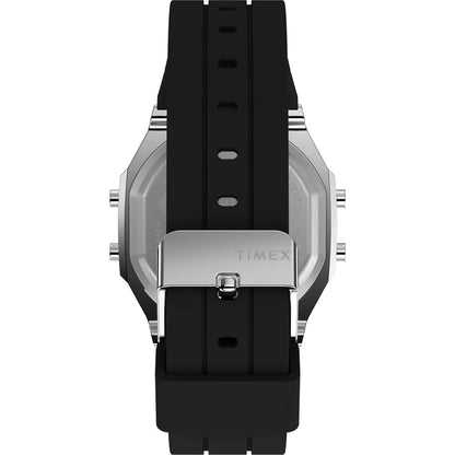 Timex Activity Tracker argentée TW5M60700, vue du bracelet et du fermoir