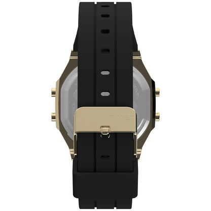 Timex Activity Tracker dorée TW5M60900, vue du bracelet et du fermoir