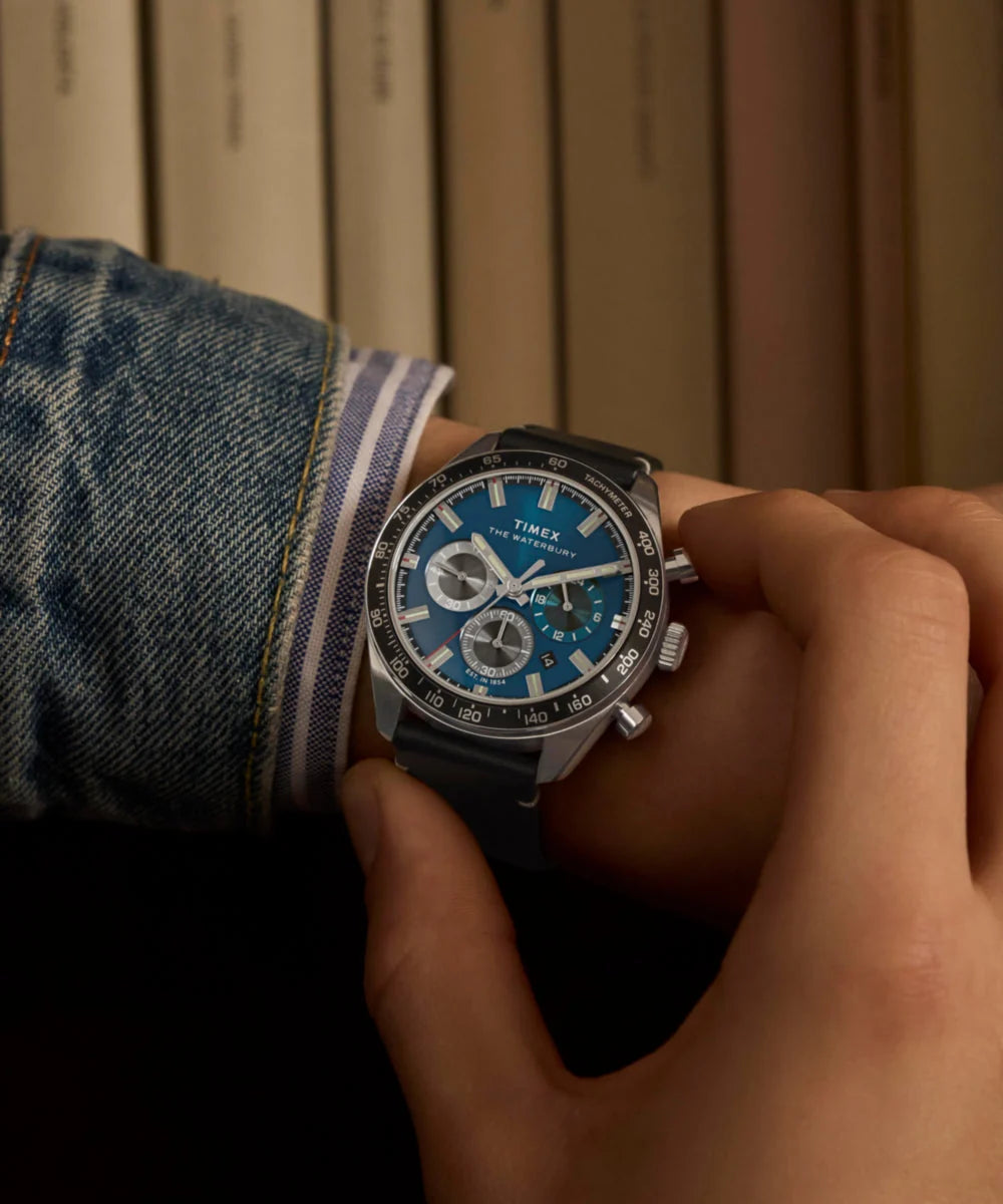 Timex Waterbury TW2Y18600 – présentation au poignet