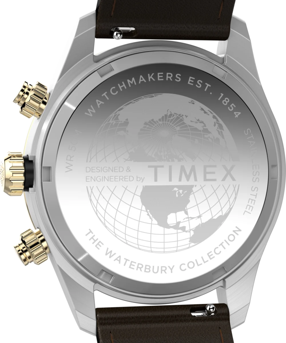Timex Waterbury TW2Y24100 – détail du fond