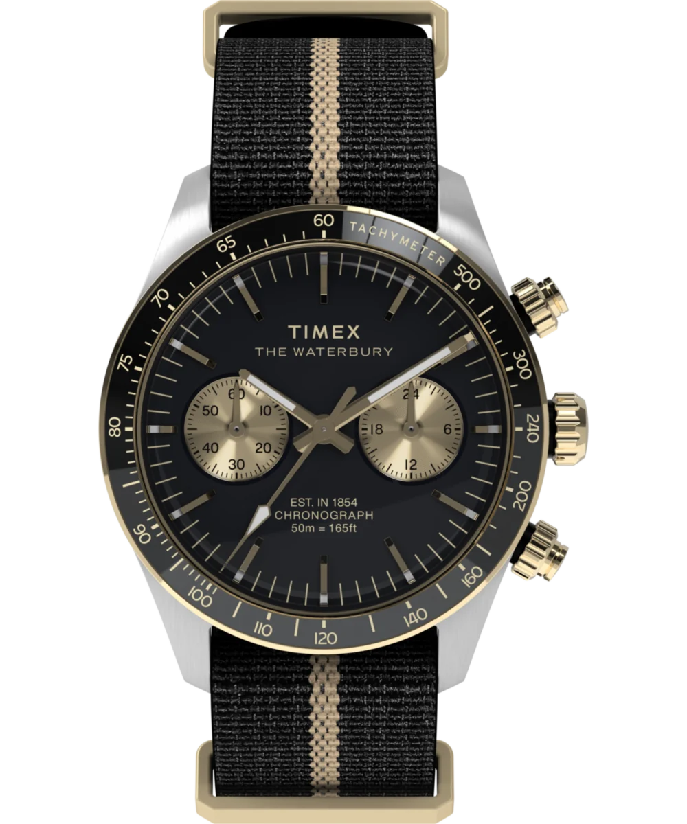 Timex Waterbury TW2Y35400 – vue de face