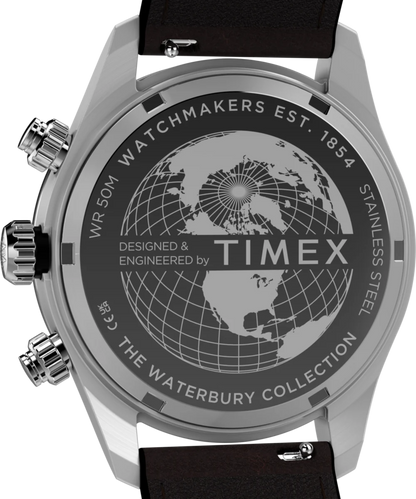 Timex Waterbury TW2Y70600 – détail du fond