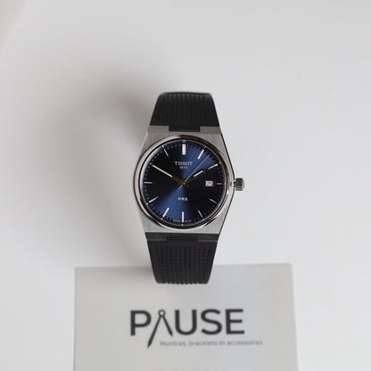 TISSOT WATCH: PRX QUARTZ BLUE T1374101704100