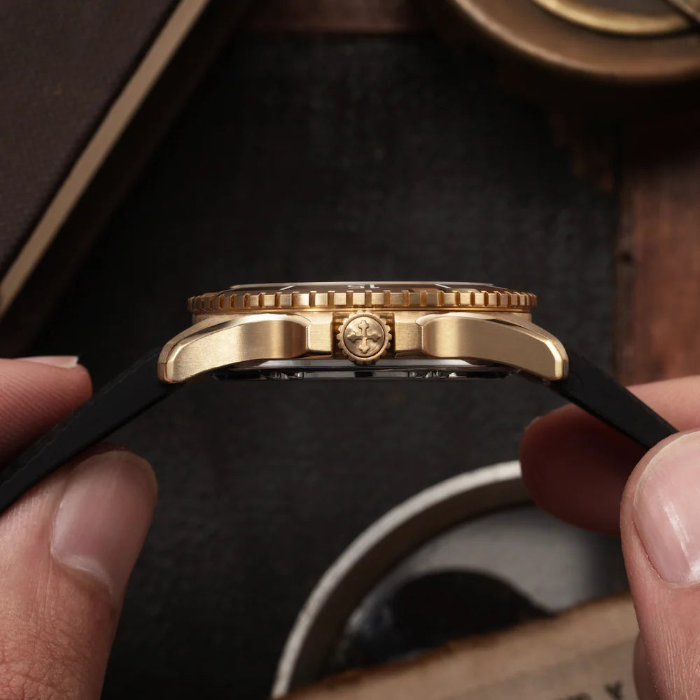 VENEZIANICO : NEREIDE BRONZO NOIR 39 MM