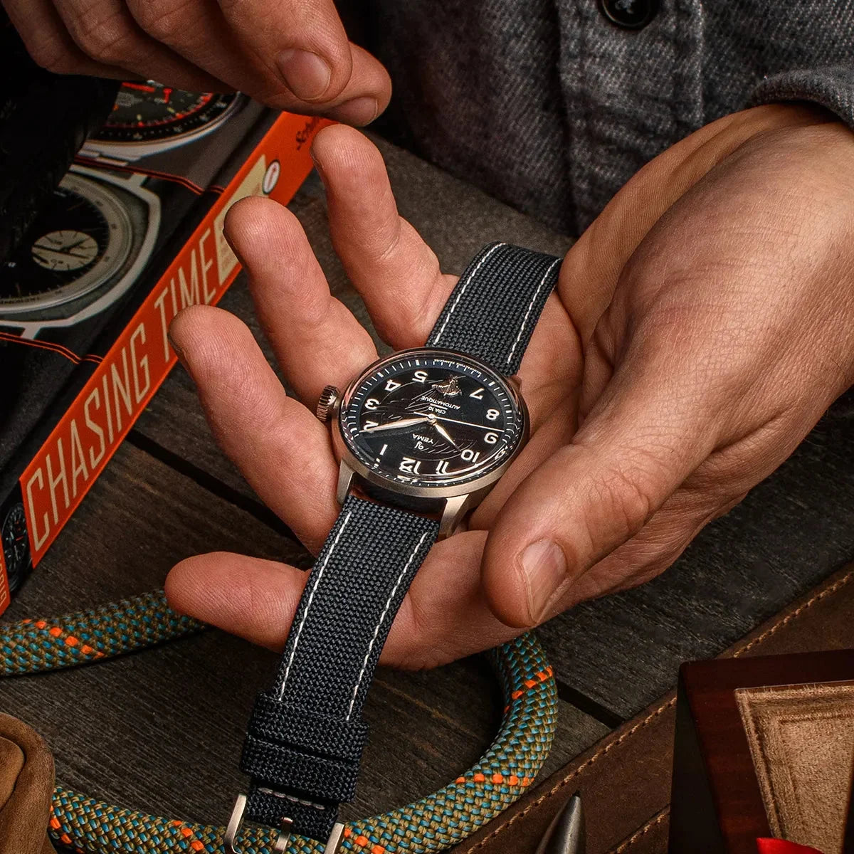Yema Flygraf CPA10 : présentation de la montre et de son univers militaire