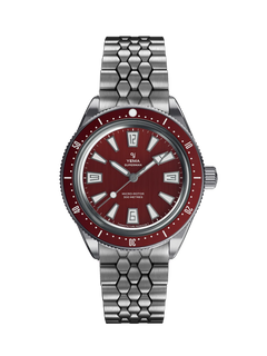 Reloj Yema: Superman Skin Diver Cmm.20 Rojo