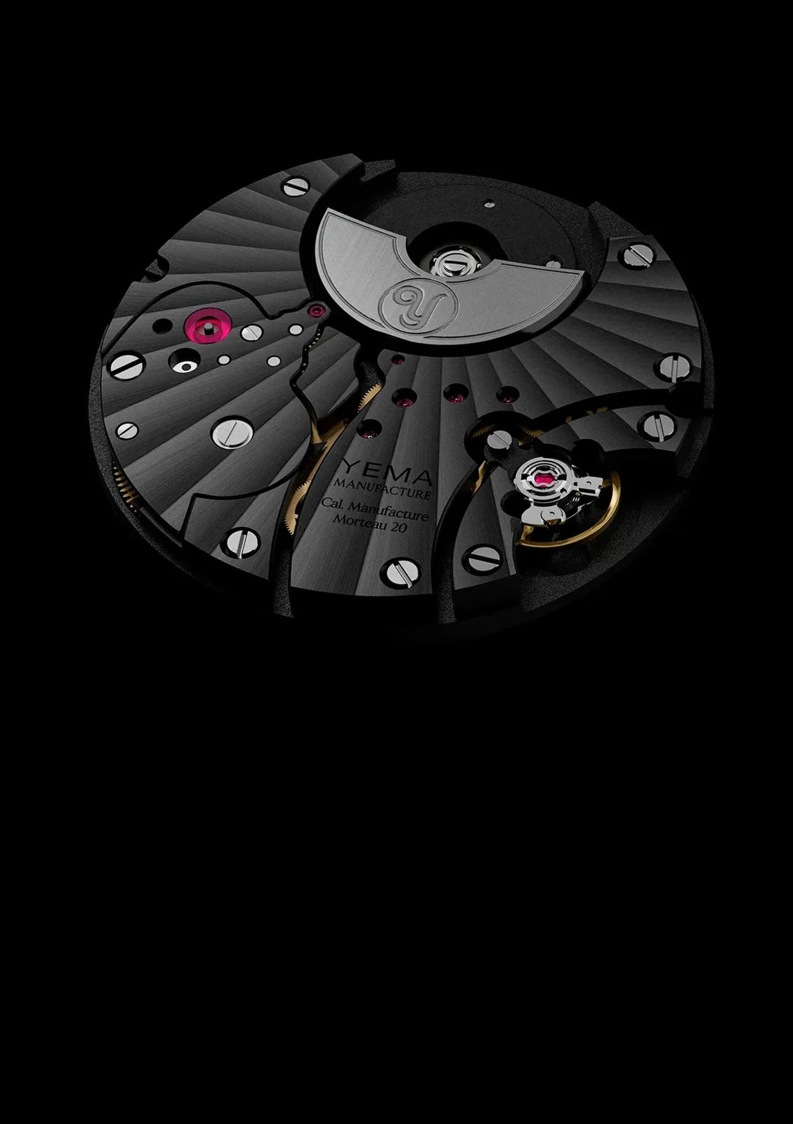 Yema Skin Diver CMM.20 — calibre à micro-rotor