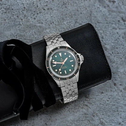 Présentation de la montre – Yema Superman Gilt CMM.10 verte