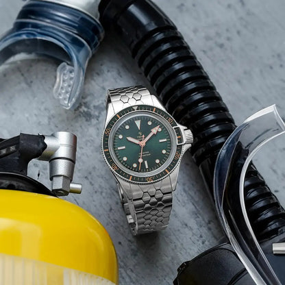 Présentation de la montre – Yema Superman Gilt CMM.10 verte