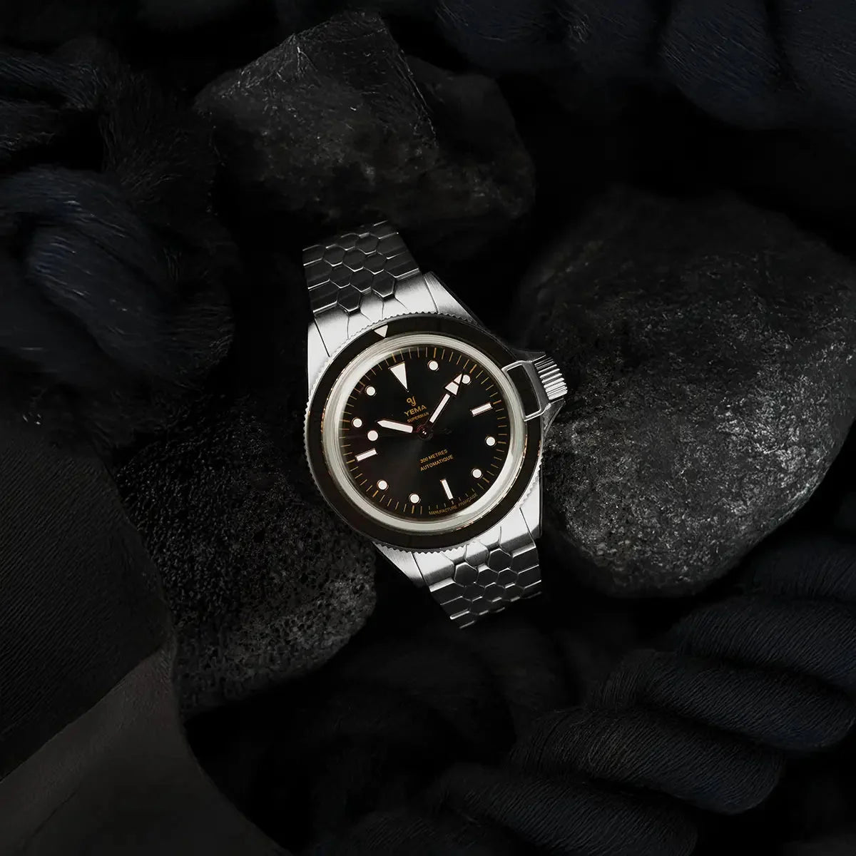 Présentation de la montre – Yema Superman Gilt CMM.10 noire