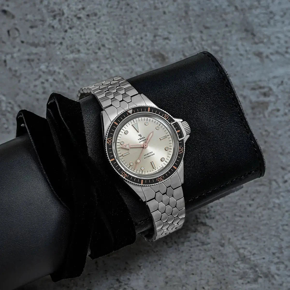 Présentation de la montre – Yema Superman Gilt CMM.10 champagne